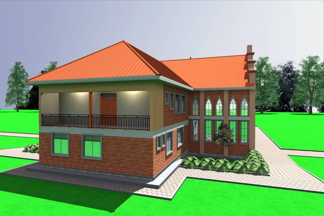 Back view of the Proposed Chapel